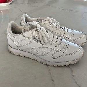 White Reebok classics